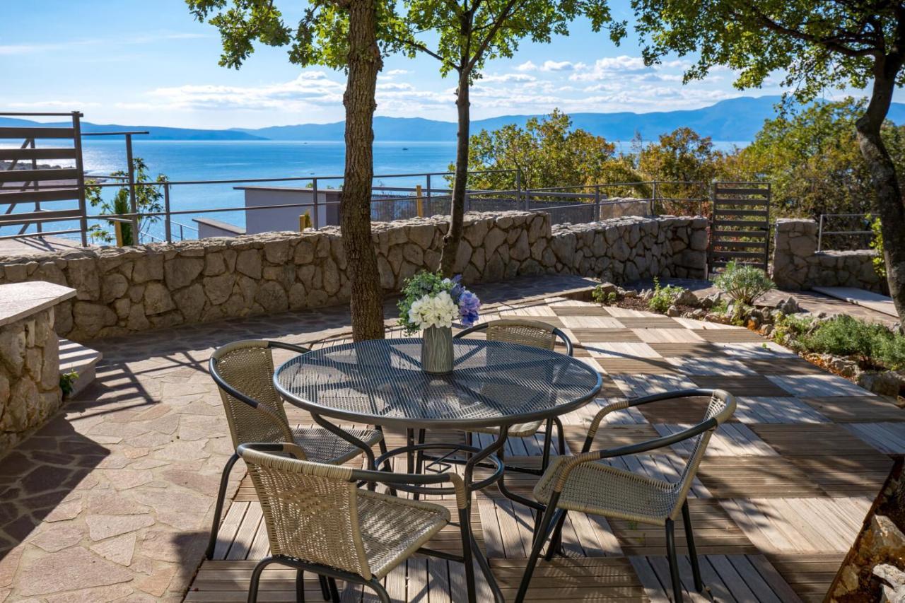 Luxury Villa Ostro With Pool & Krk Bridge View Кральевица Экстерьер фото