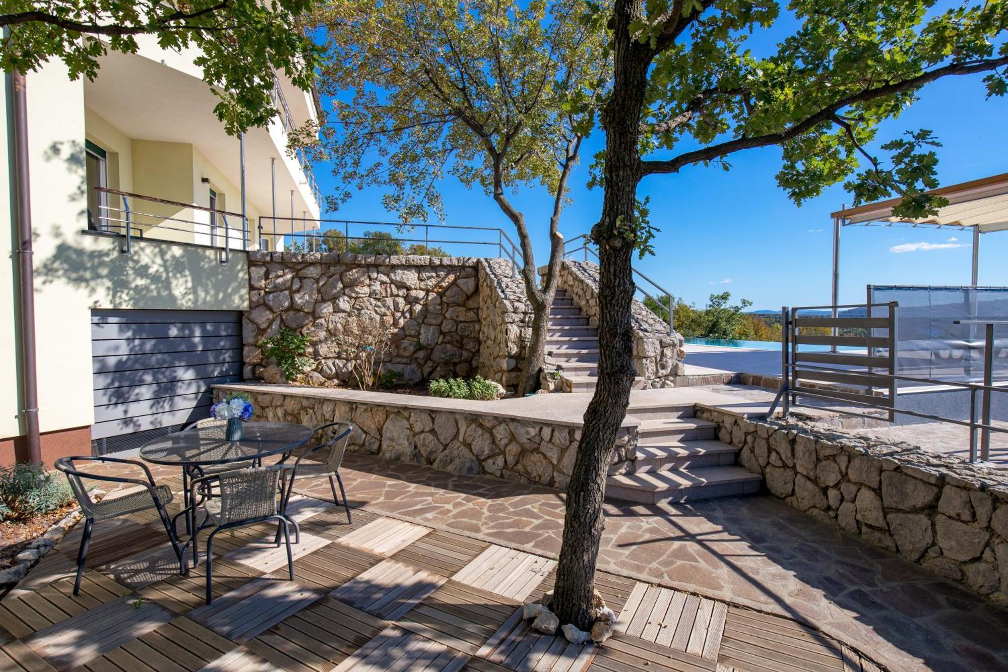 Luxury Villa Ostro With Pool & Krk Bridge View Кральевица Экстерьер фото